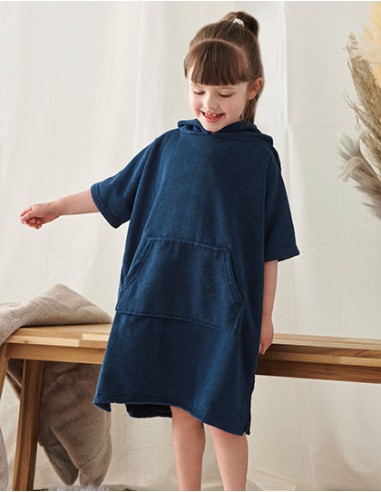 T-TC811-Kids Towelling Poncho
